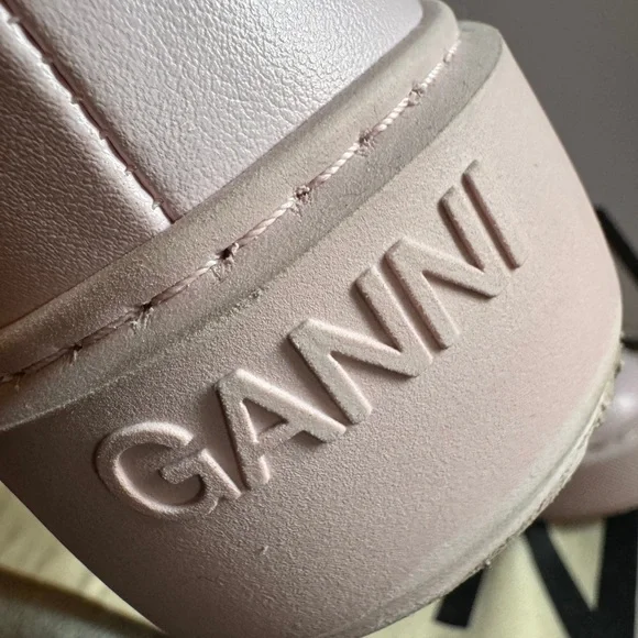 GANNI Pink Women's Sneakers - Picture 8 of 9